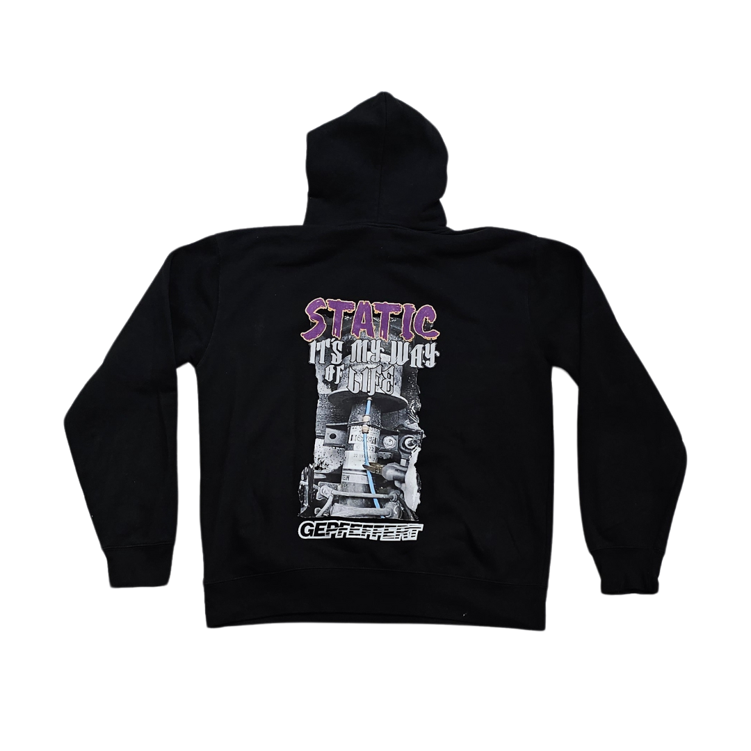 gepfeffert.com Hoodie Static it's my way of life - gepfeffert.com