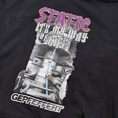 gepfeffert.com Hoodie Static it's my way of life - gepfeffert.com