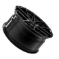 SIXNINE WHEELS Alufelgen FF-ONE 21 Zoll - Glossy Black