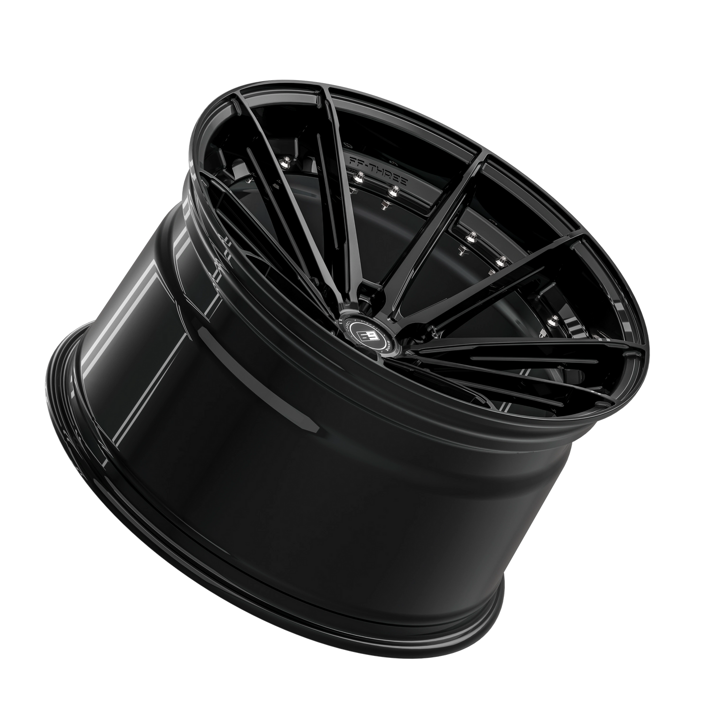 SIXNINE WHEELS Alufelgen FF-THREE 20 Zoll - Glossy Black