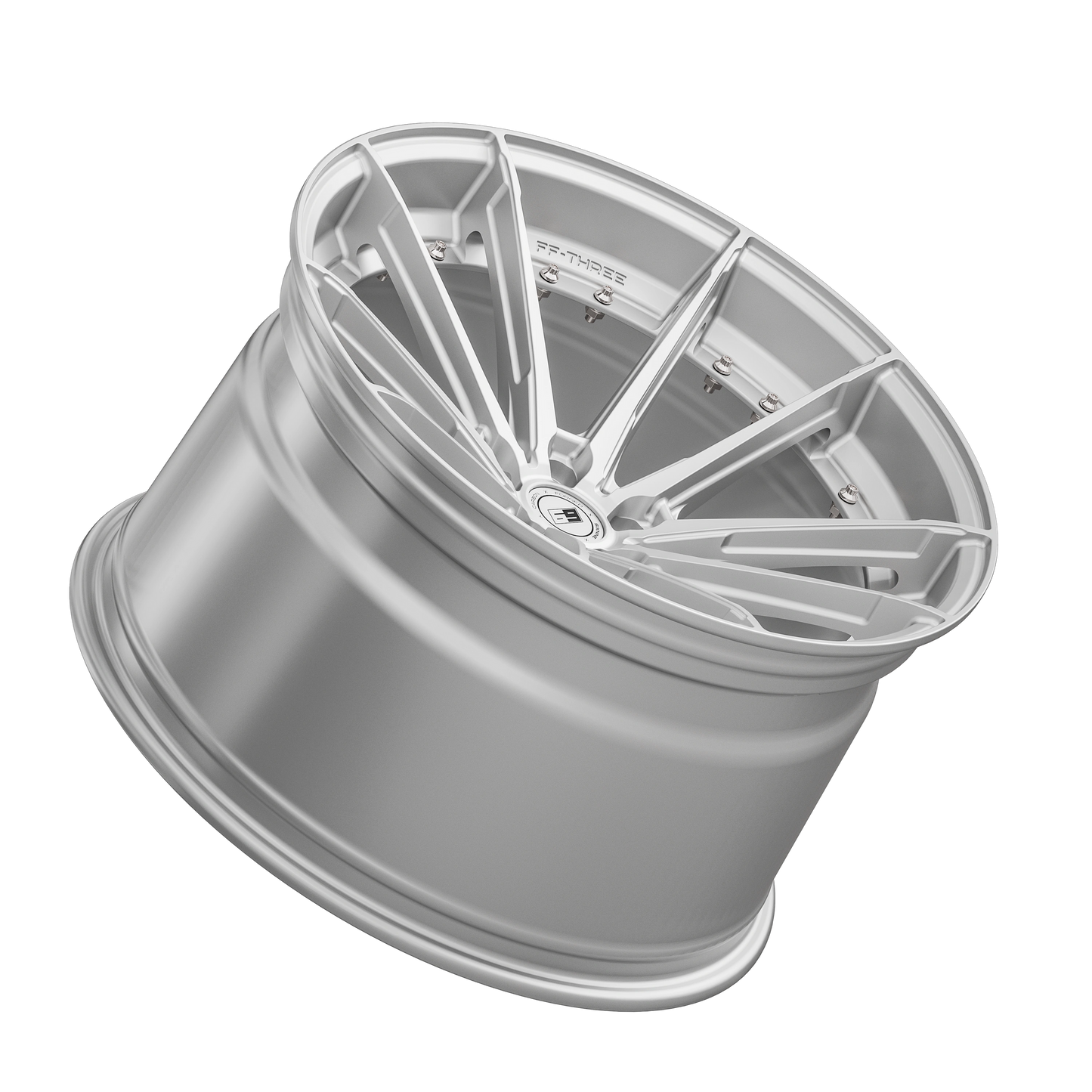 SIXNINE WHEELS Alufelgen FF-THREE 20 Zoll - Hyper Silver