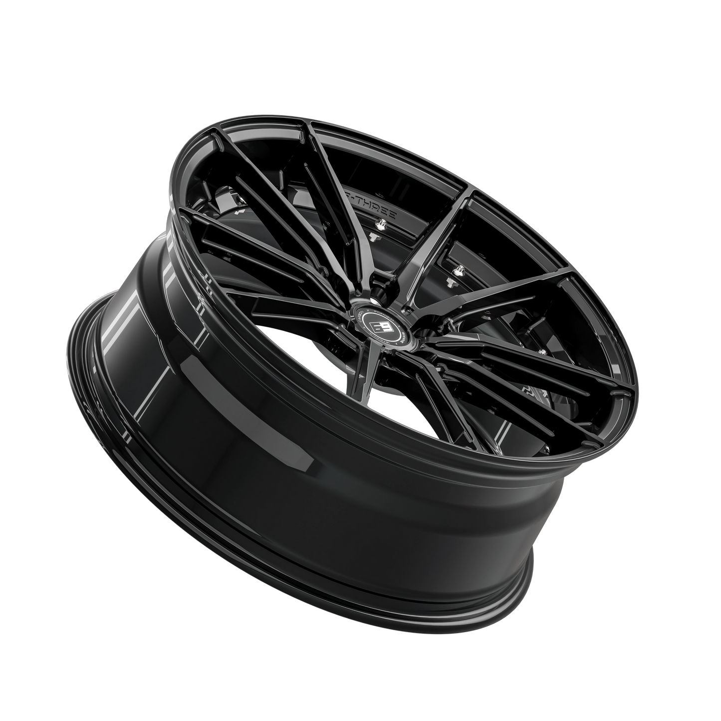 SIXNINE WHEELS Alufelgen FF-THREE 20 Zoll - Glossy Black