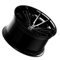SIXNINE WHEELS Alufelgen FF-THREE 22 Zoll - Glossy Black