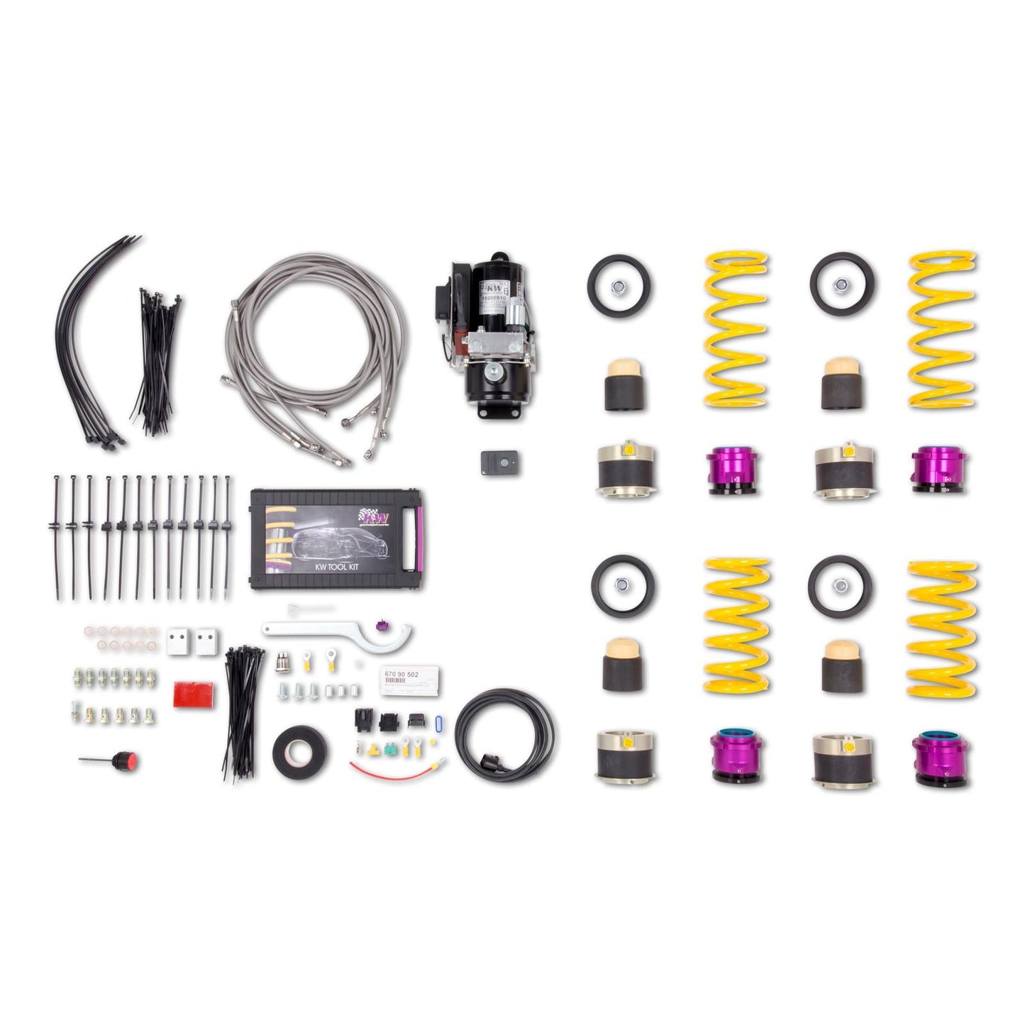 KW HLS4 Liftsystem für OEM-Dämpfer für Porsche 911 GT3 (RS) (997) - gepfeffert.com