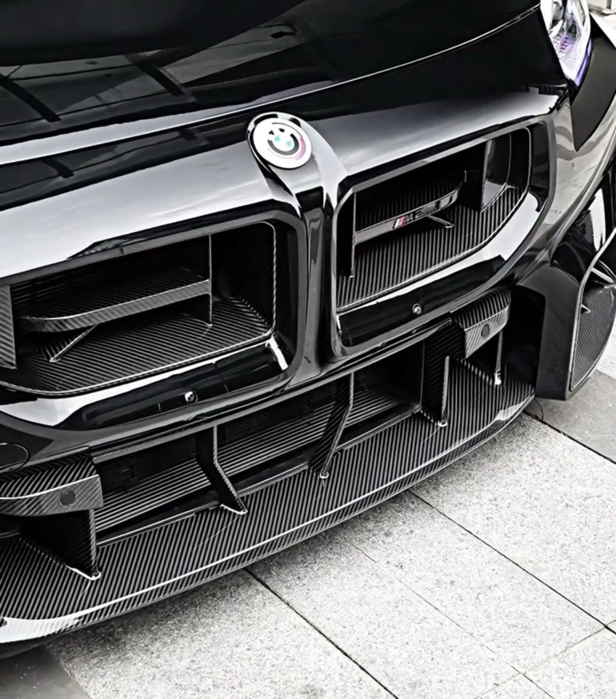 CPG BMW G87 Grill CS Style Carbon - gepfeffert.com