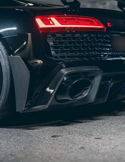 CPG Heckdiffuser mit Sideblades Carbon passend für Audi R8 4s - gepfeffert.com