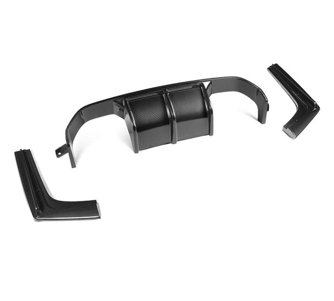CPG Heckdiffuser mit Sideblades Carbon passend für  BMW M3 M4 F80 F82 F83 - gepfeffert.com