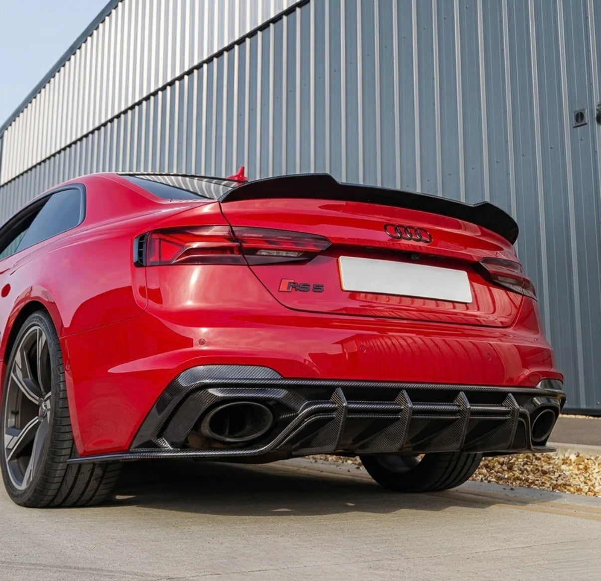 CPG Heckdiffuser DRY Carbon passend für  Audi RS5 B9.5 2020-2025 Sportback & Coupe - gepfeffert.com