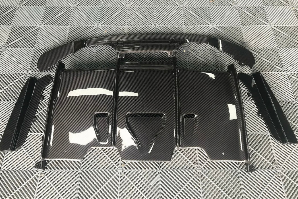 CPG Heckdiffuser PSM 4 teilig passend für BMW M3 M4 F80 F82 F83 - gepfeffert.com