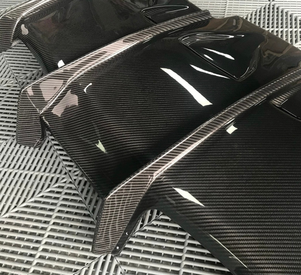 CPG Heckdiffuser PSM 4 teilig passend für BMW M3 M4 F80 F82 F83 - gepfeffert.com
