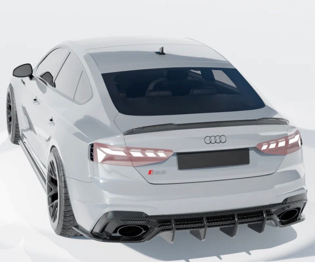CPG Spoiler DRY Carbon passend für  Audi A5/S5/RS5 B9.5 Sportback - gepfeffert.com