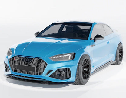 CPG Frontlippe DRY Carbon passend für  Audi RS5 B9.5 Sportback & Coupe 2020-2025 - gepfeffert.com