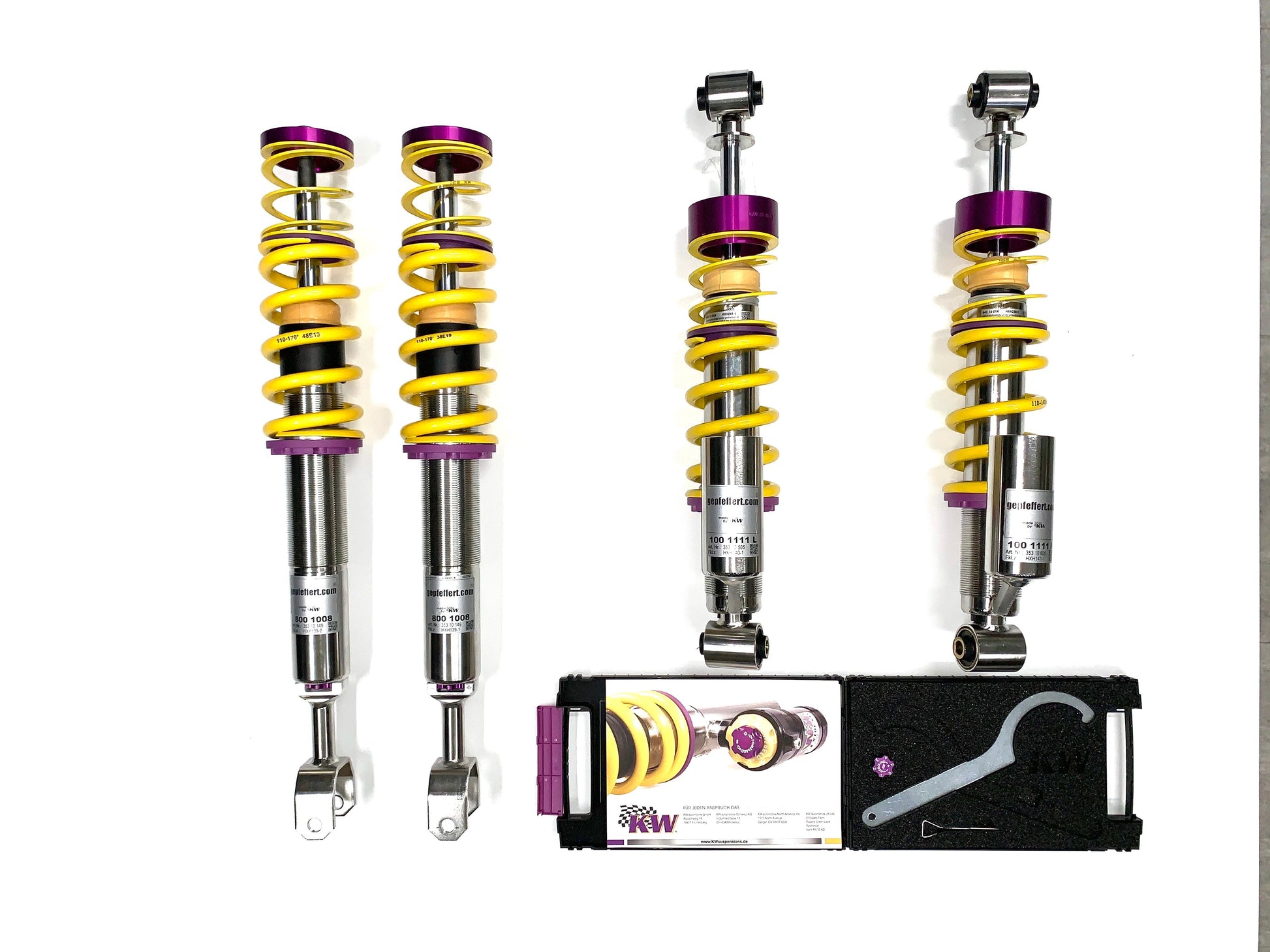 gepfeffert.com Gewindefahrwerk V3 Audi S4/RS4 B5 - gepfeffert.com