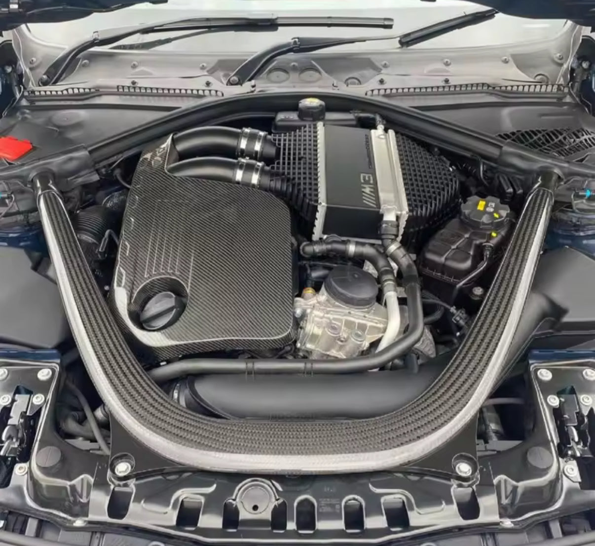CPG Carbon Fiber Engine Hood Cover passend für BMW M2/M3/M4 F8X - gepfeffert.com