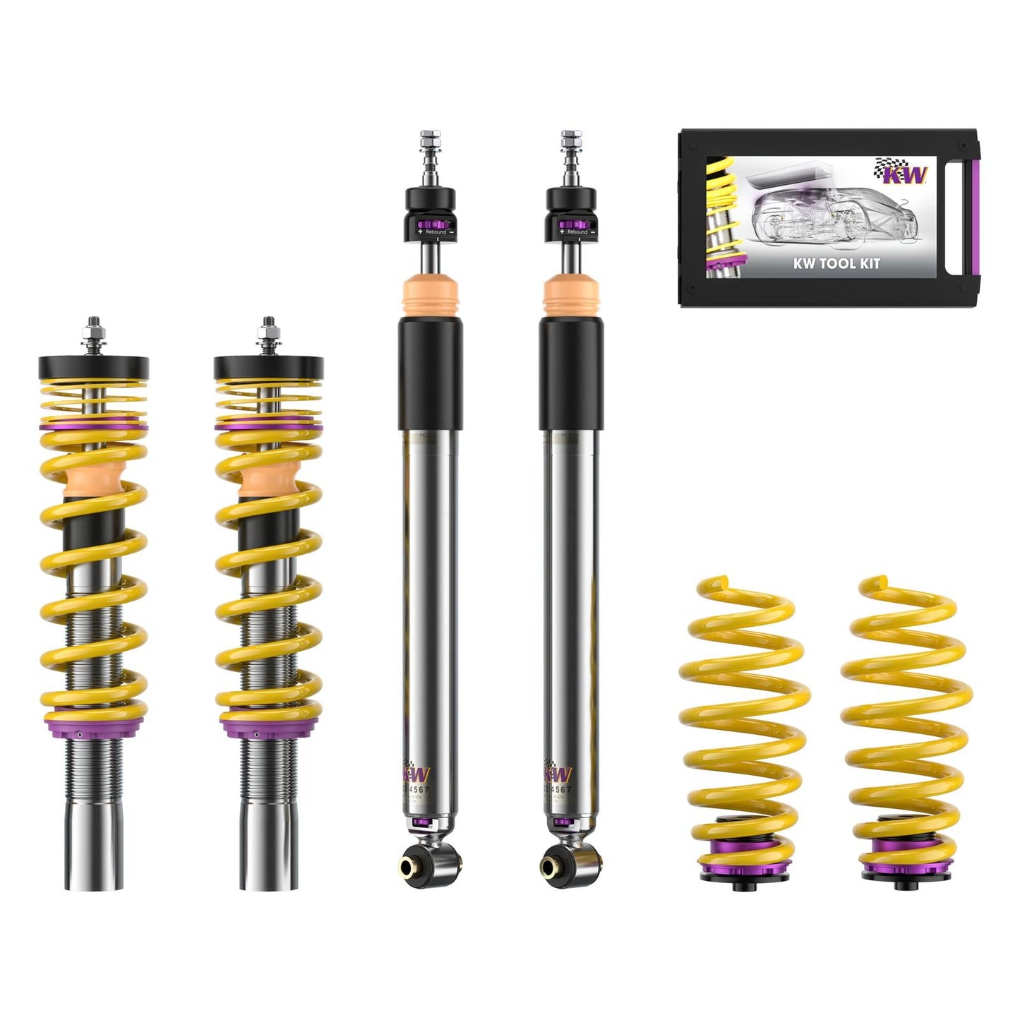 KW Gewindefahrwerk INOX V3 für Q2 GA - gepfeffert.com