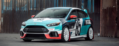 OZ Rally Racing Dark Graphite Silver Lettering