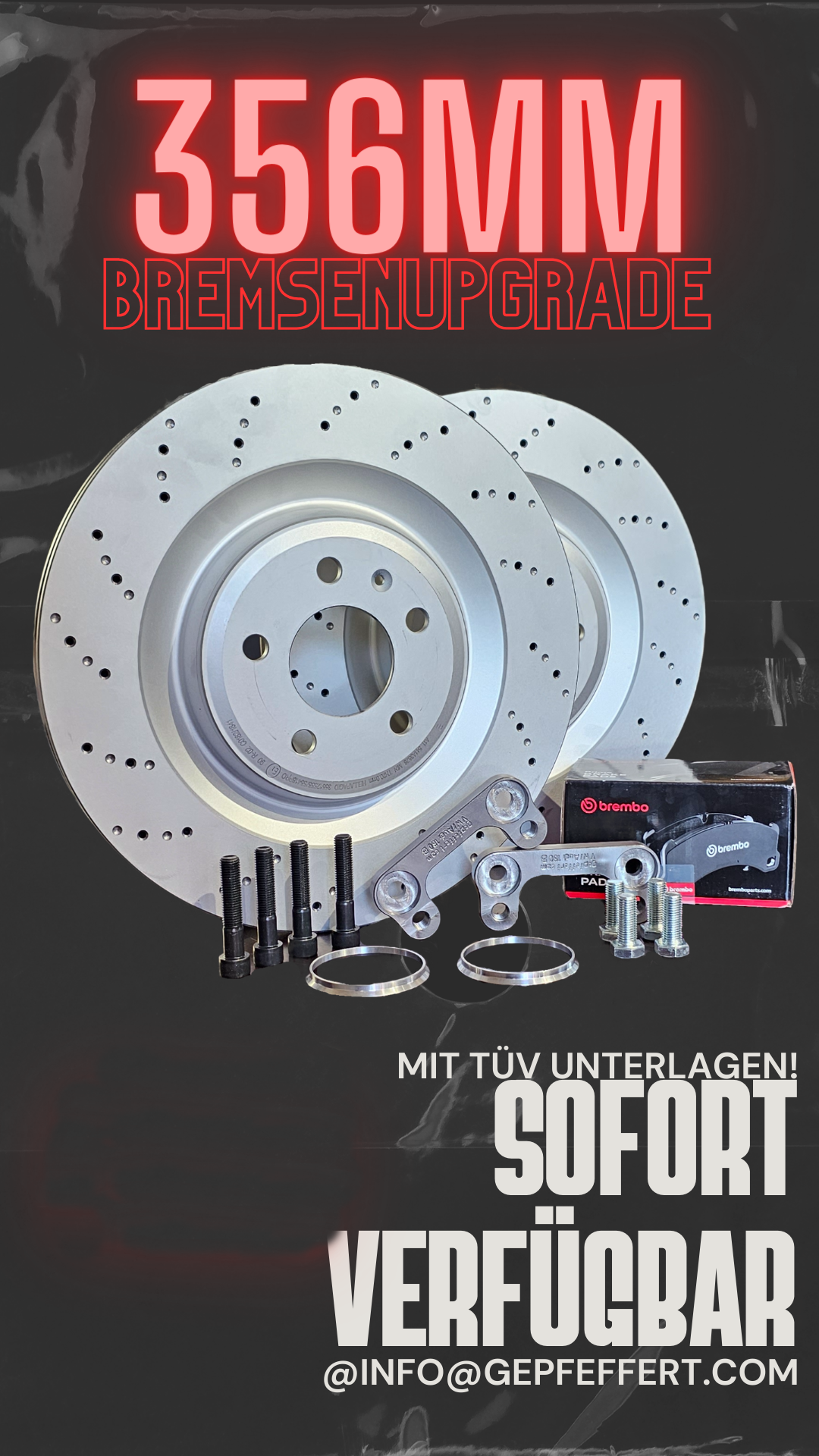 Bremsenupgrade 356mm HA