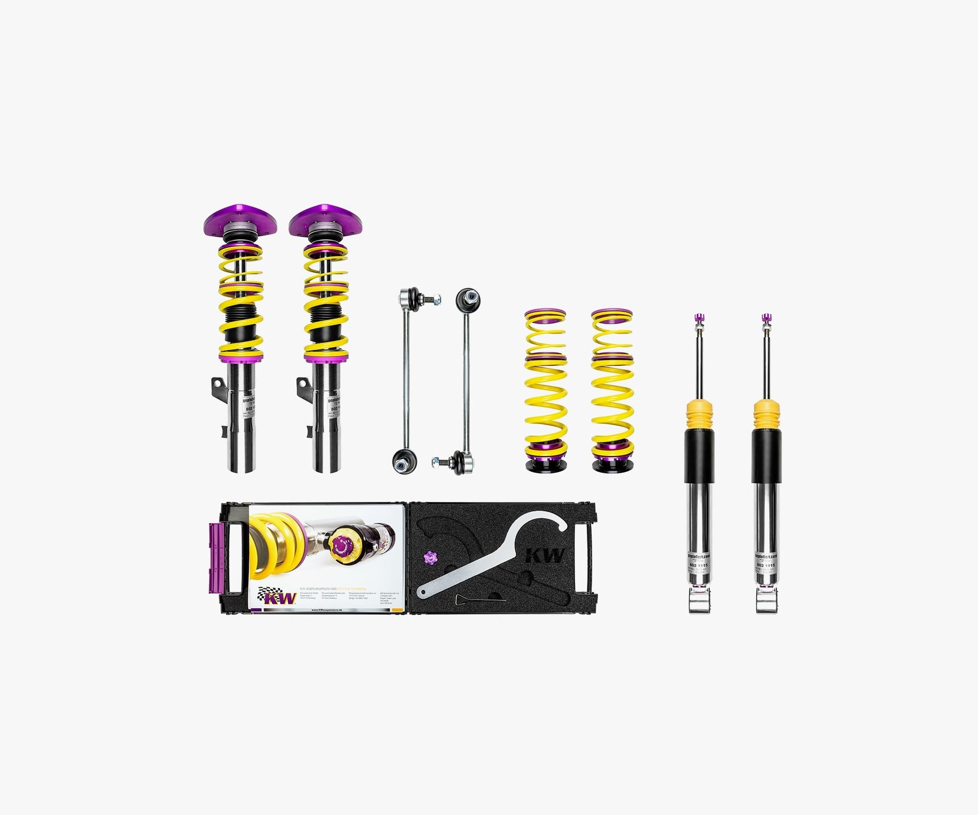 gepfeffert.com Gewindefahrwerk Clubsport V3 BMW M2 / M3 / M4 (mit Sturzdomlager) - gepfeffert.com