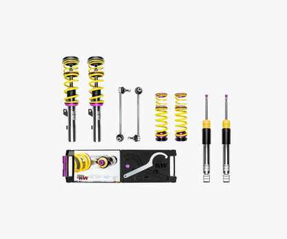 gepfeffert.com Gewindefahrwerk V3 Ø55mm (kleine tiefe Version bis 1060kg Achslast, ohne Sturzdomlager) - gepfeffert.com