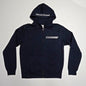 gepfeffert.com® Hoodie-Zipper GRAU/SCHWARZ/PINK/WEIß/DUNKELBLAU ohne Rückenaufdruck - gepfeffert.com