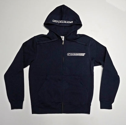 gepfeffert.com® Hoodie-Zipper GRAU/SCHWARZ/PINK/WEIß - gepfeffert.com