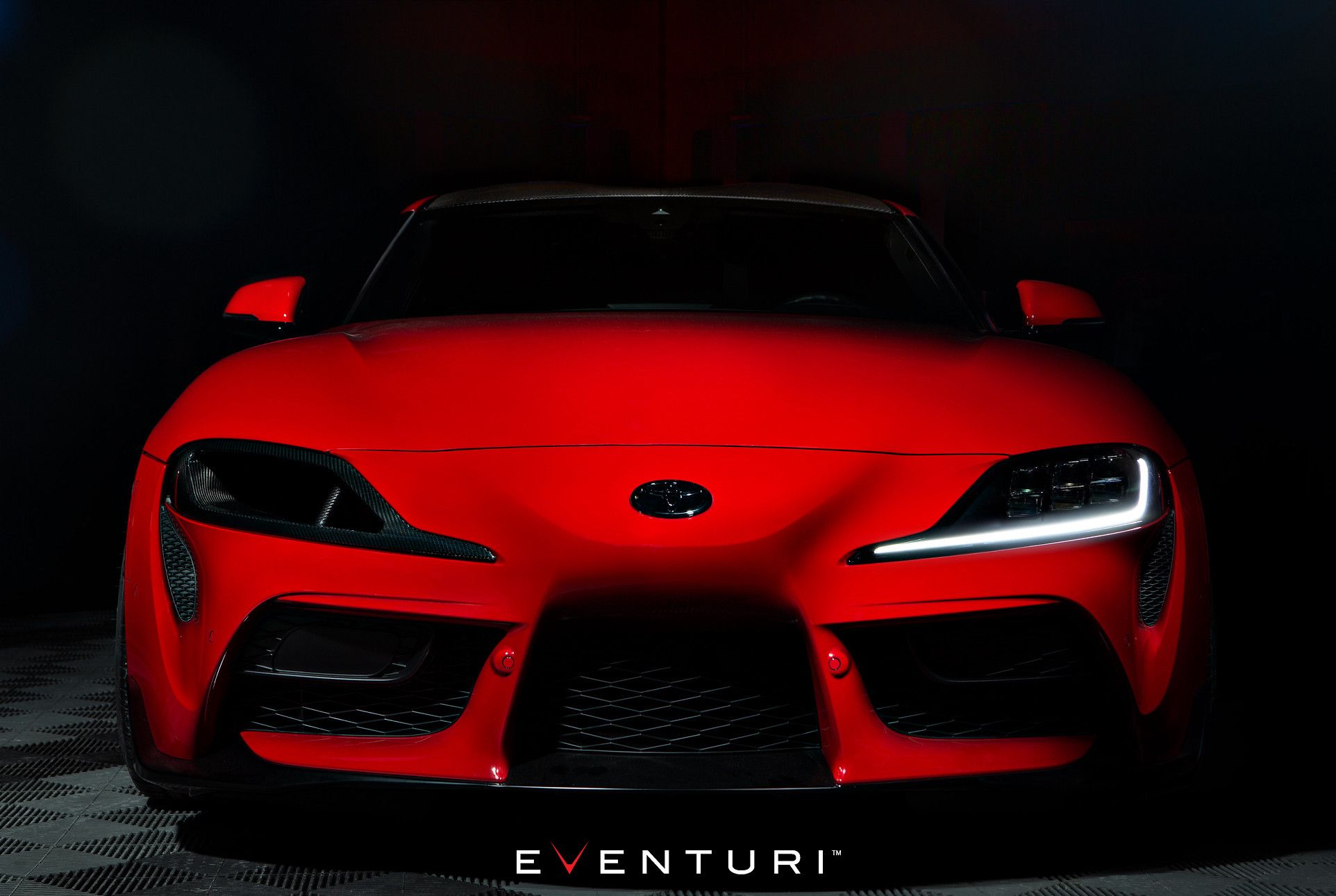 Eventuri Carbon Scheinwerfer-Luftkanal Headlamp duct für Toyota Supra MK5 A90 - gepfeffert.com