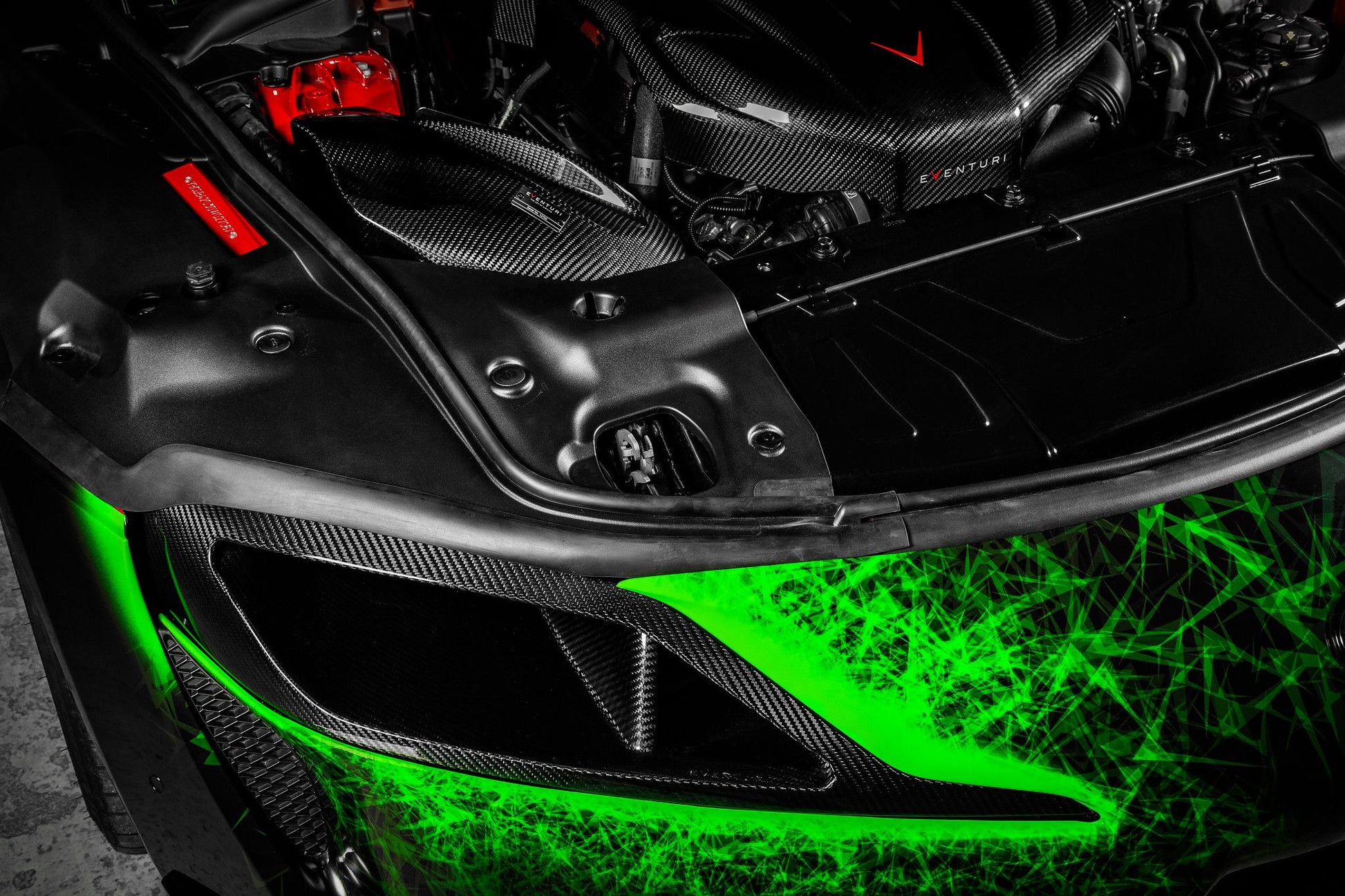 Eventuri Carbon Scheinwerfer-Luftkanal Headlamp duct für Toyota Supra MK5 A90 - gepfeffert.com
