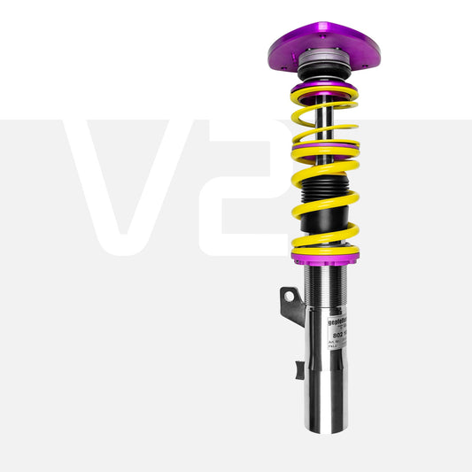 gepfeffert.com Gewindefahrwerk V2 Audi A1 (8X) / Seat Ibiza (6J) / Skoda Fabia (5J) / VW Polo (6R) (mit Sturzdomlager) - gepfeffert.com