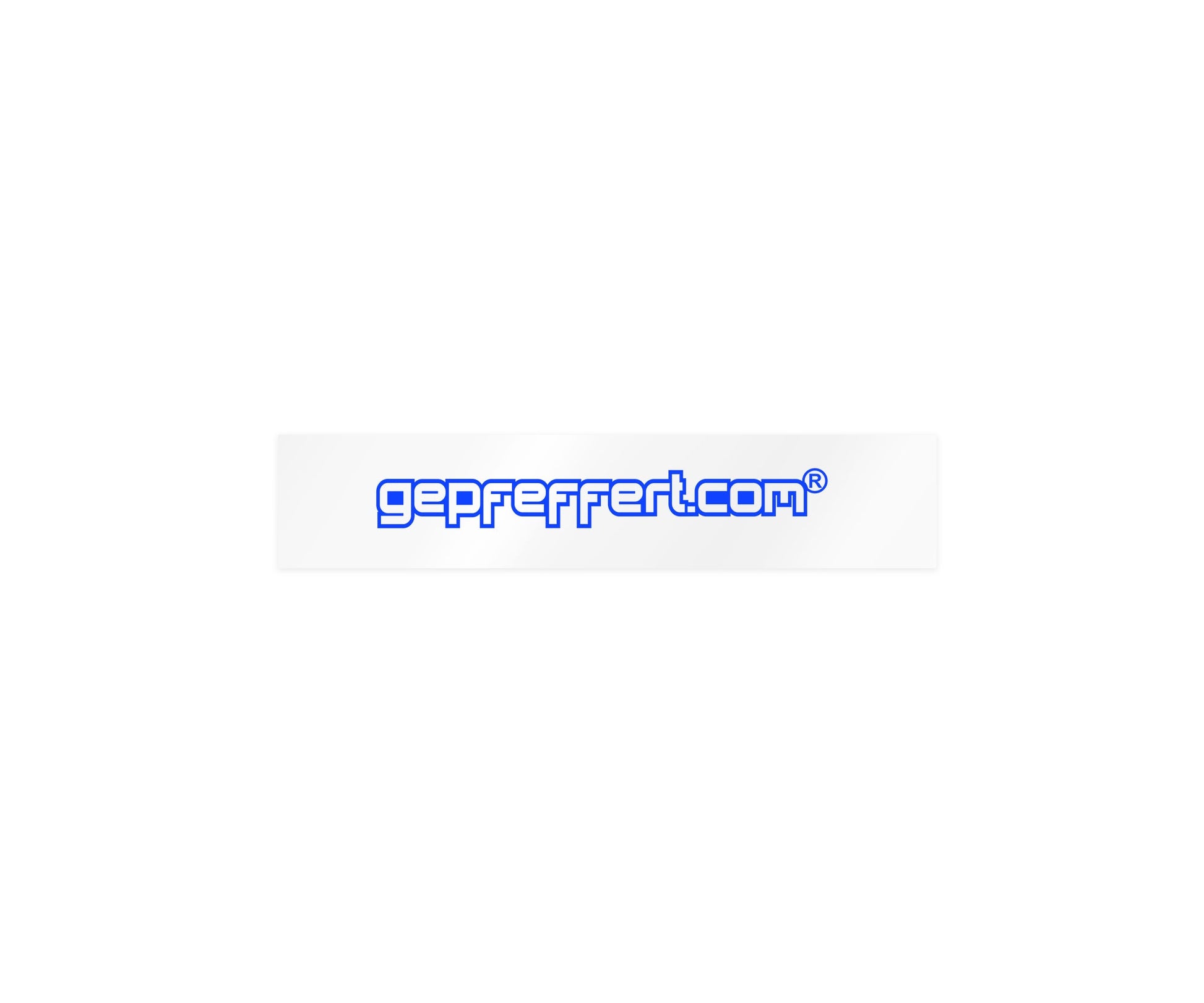 gepfeffert.com® Aufkleber Seitenscheibe gepfeffert.com 15 cm - gepfeffert.com