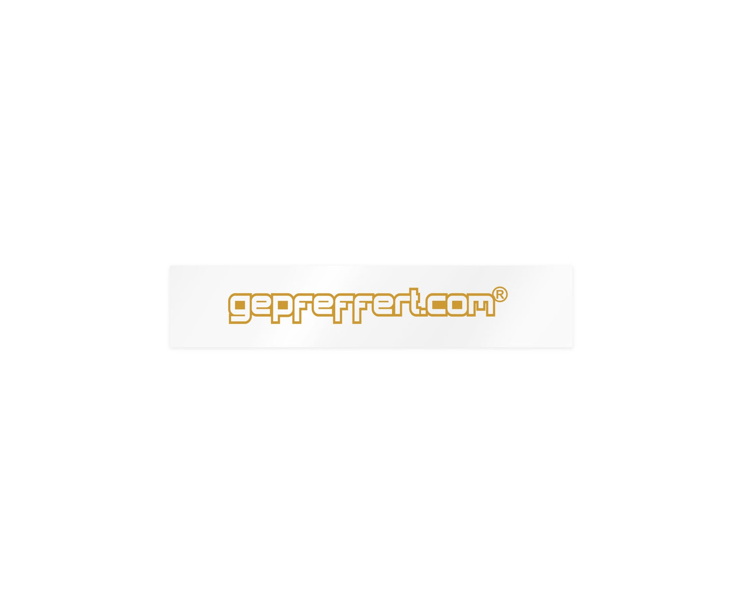 gepfeffert.com® Aufkleber Seitenscheibe gepfeffert.com 15 cm - gepfeffert.com
