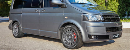 OZ Rally Racing Van Dark Graphite Silver Lettering
