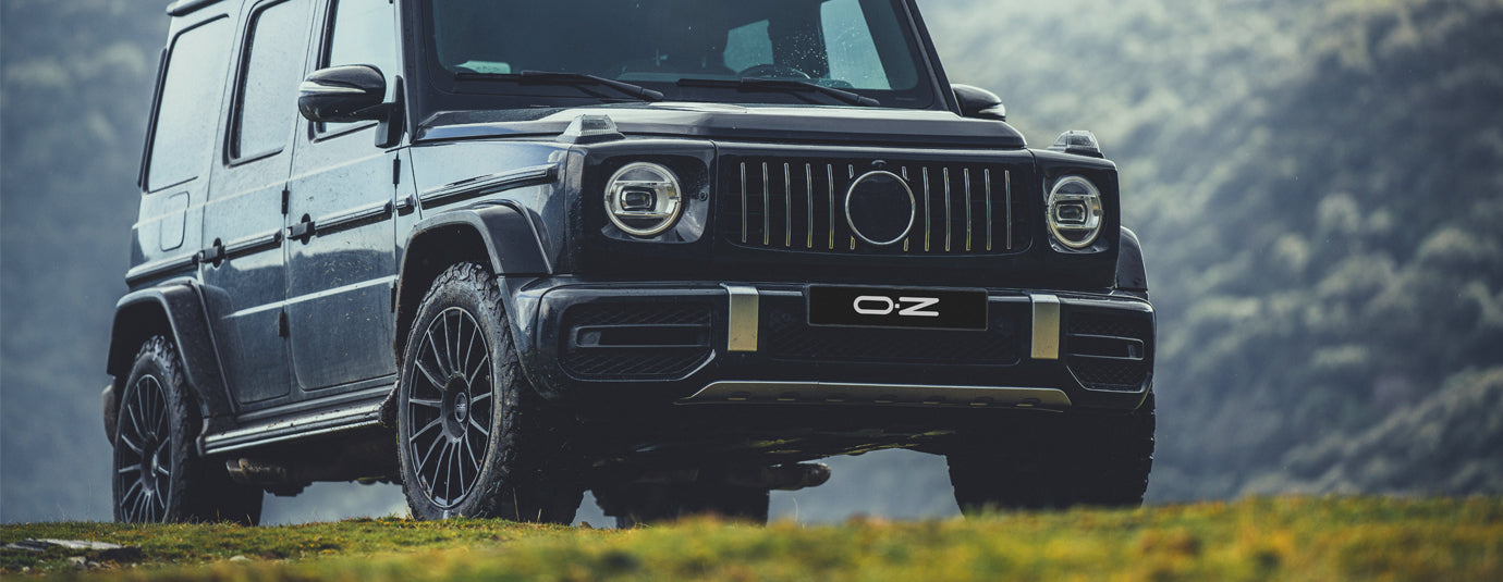 OZ Superturismo Dakar Matt Black + Silver Lettering