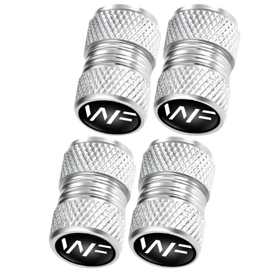 Wheelforce WF Valve Caps -Silver-