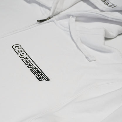 gepfeffert.com® Hoodie-Zipper GRAU/SCHWARZ/PINK/WEIß - gepfeffert.com