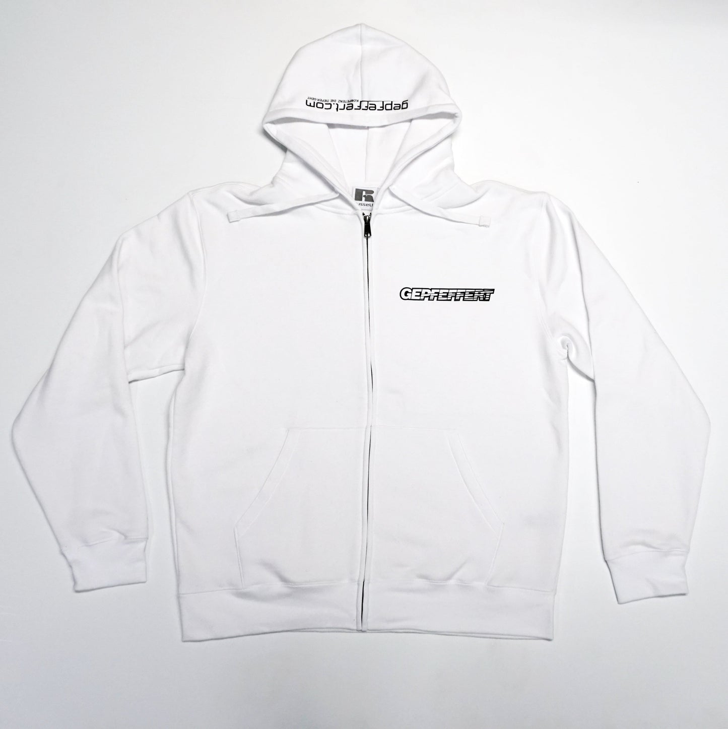 gepfeffert.com® Hoodie-Zipper GRAU/SCHWARZ/PINK/WEIß - gepfeffert.com